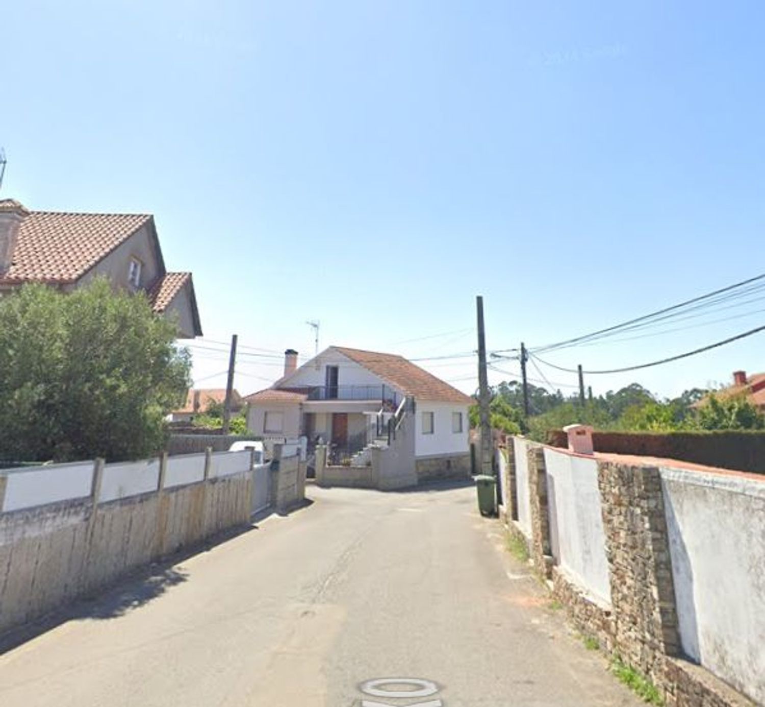 Vista exterior de Casa adosada en venda en Sanxenxo