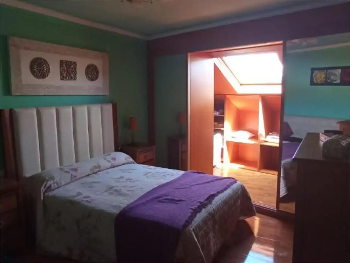 Schlafzimmer von Dachboden zum Verkauf in Redondela mit Abstellraum