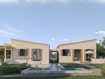Maison rustique avec piscine à vendre à Campanet