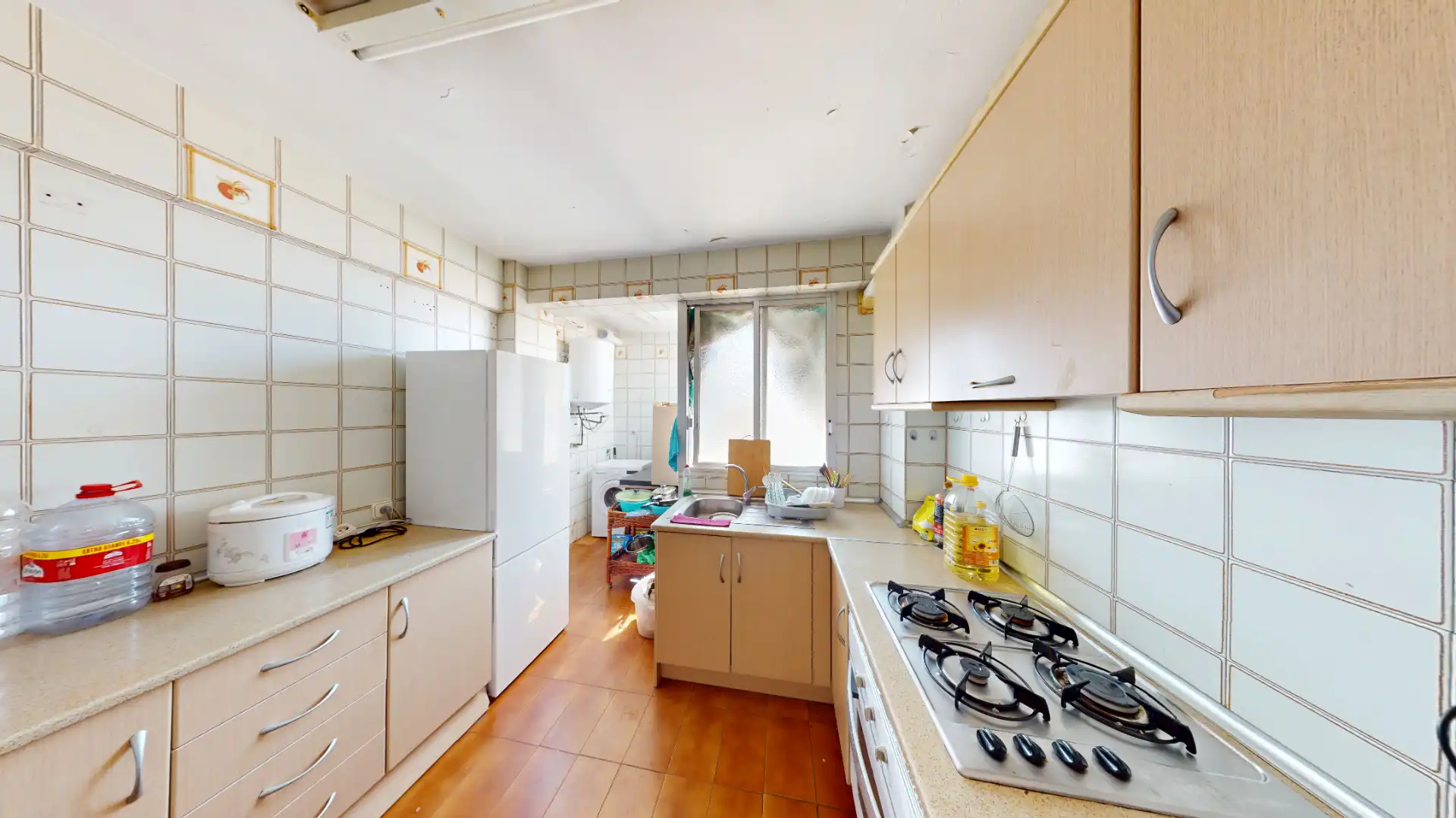 Cocina de Piso en venta en Alicante / Alacant con Amueblado y Balcón