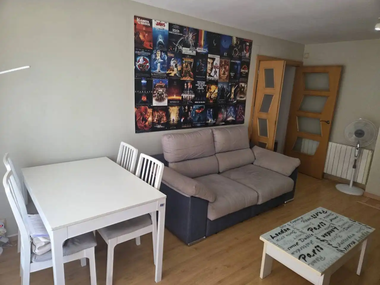 Wohnzimmer von Wohnung zum Verkauf in Cubelles mit Heizung, Parkett und Abstellraum
