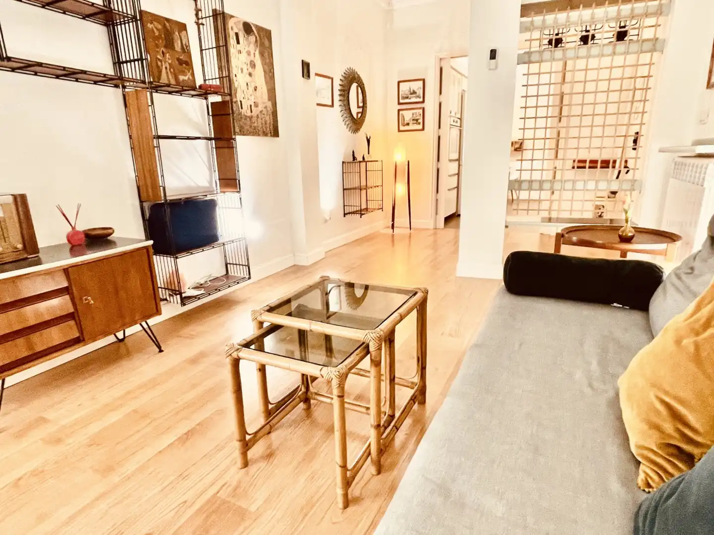 Sala de estar de Apartamento en venta en Madrid con Calefacción