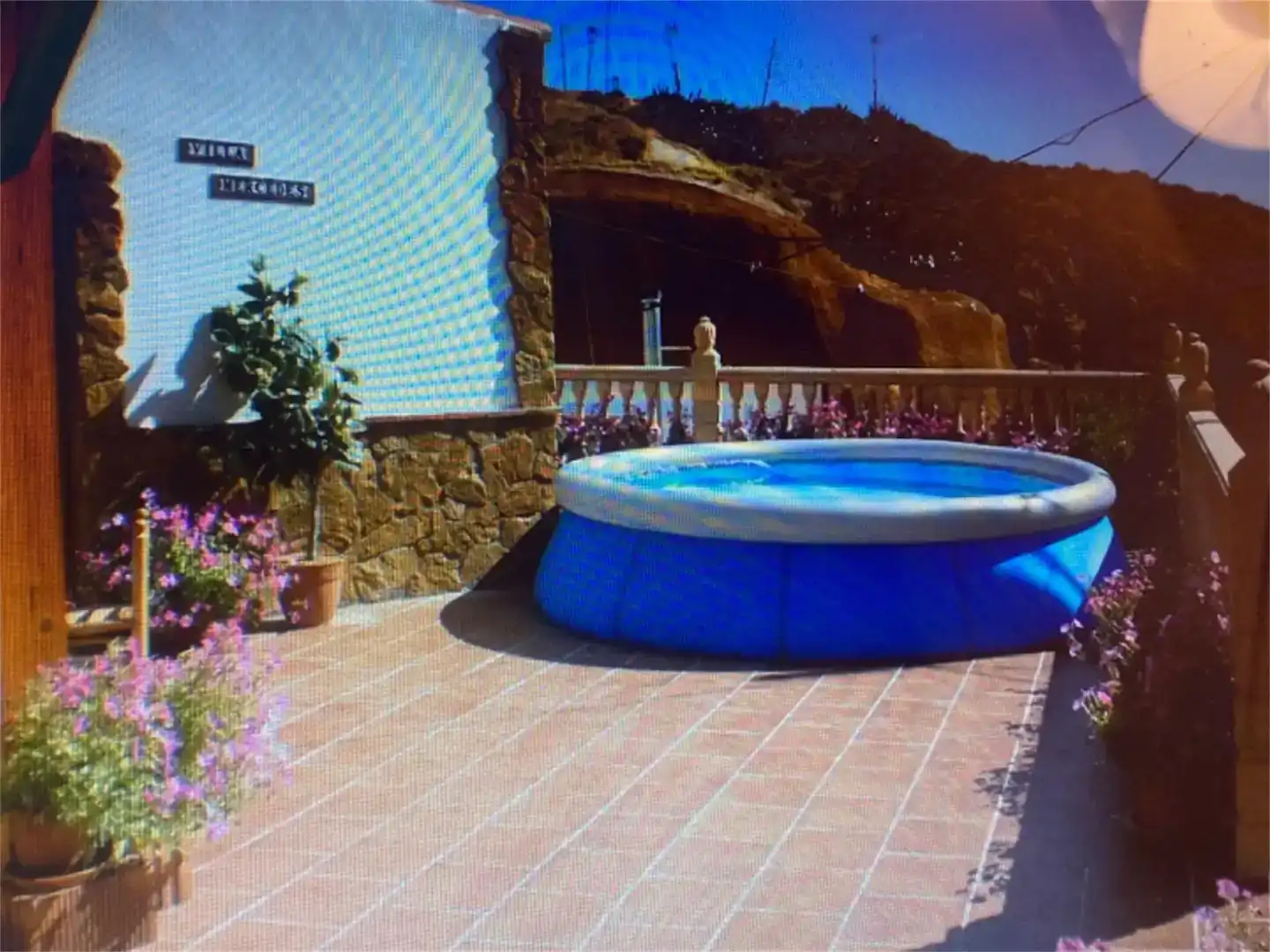 Piscina de Casa o xalet en venda en Cortes y Graena amb Moblat