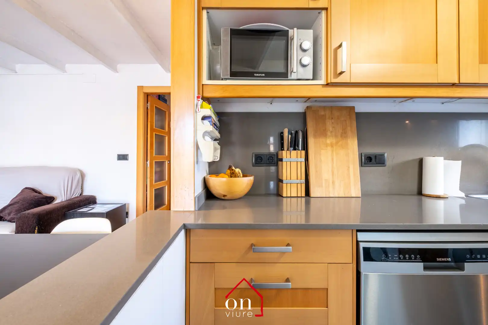 Kitchen of Ground floor for sale in Sant Cugat del Vallès  with Heating, Private garden and Terrace