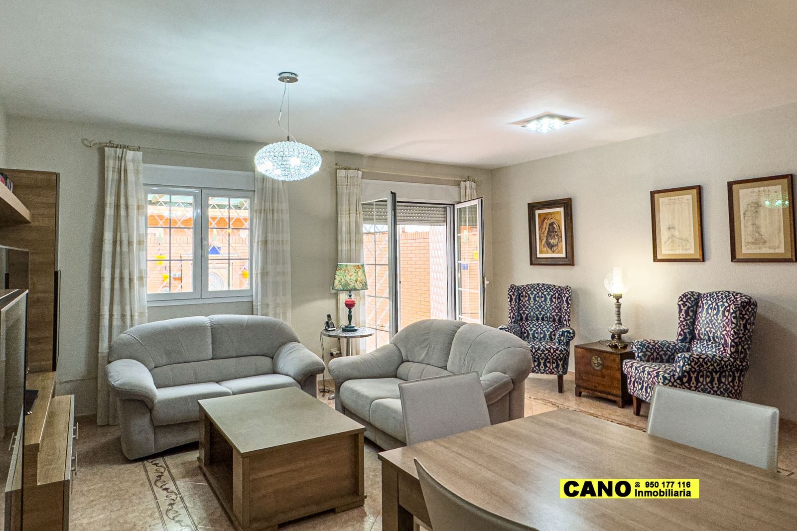 Living room of House or chalet for sale in  Almería Capital  with Terrace