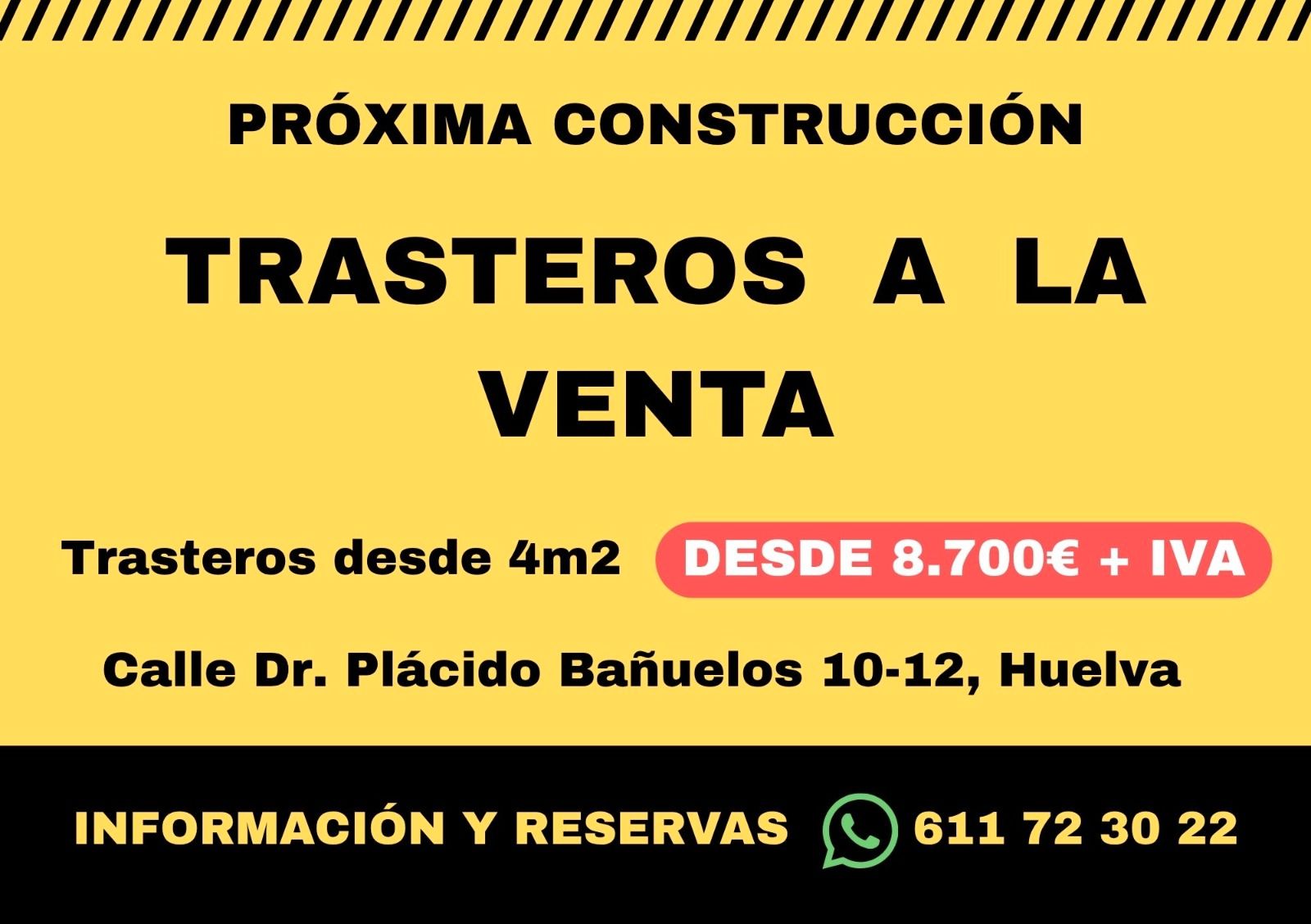 Vista exterior de Traster en venda en  Huelva Capital