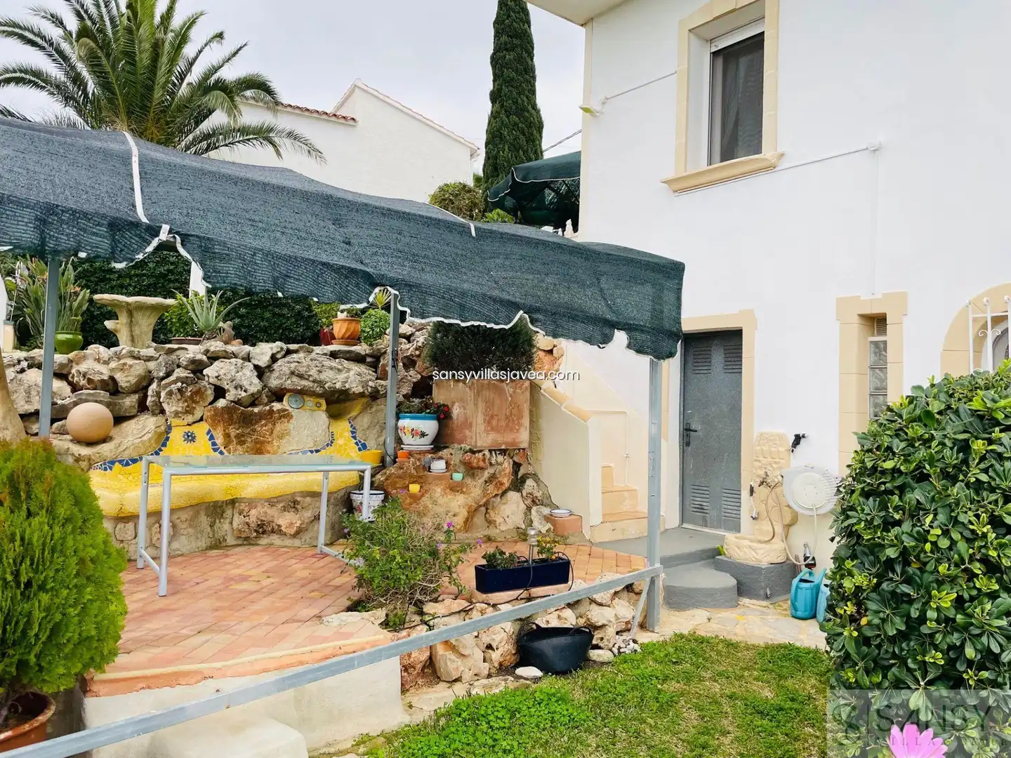 Garden of Houses for sale in Dénia  with Air Conditioner and Storage room