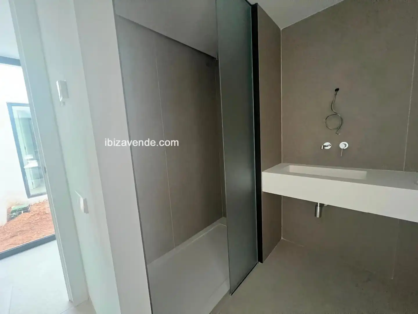 Baño de Casa o chalet de alquiler en Santa Eulària des Riu con Aire acondicionado, Calefacción y Jardín privado