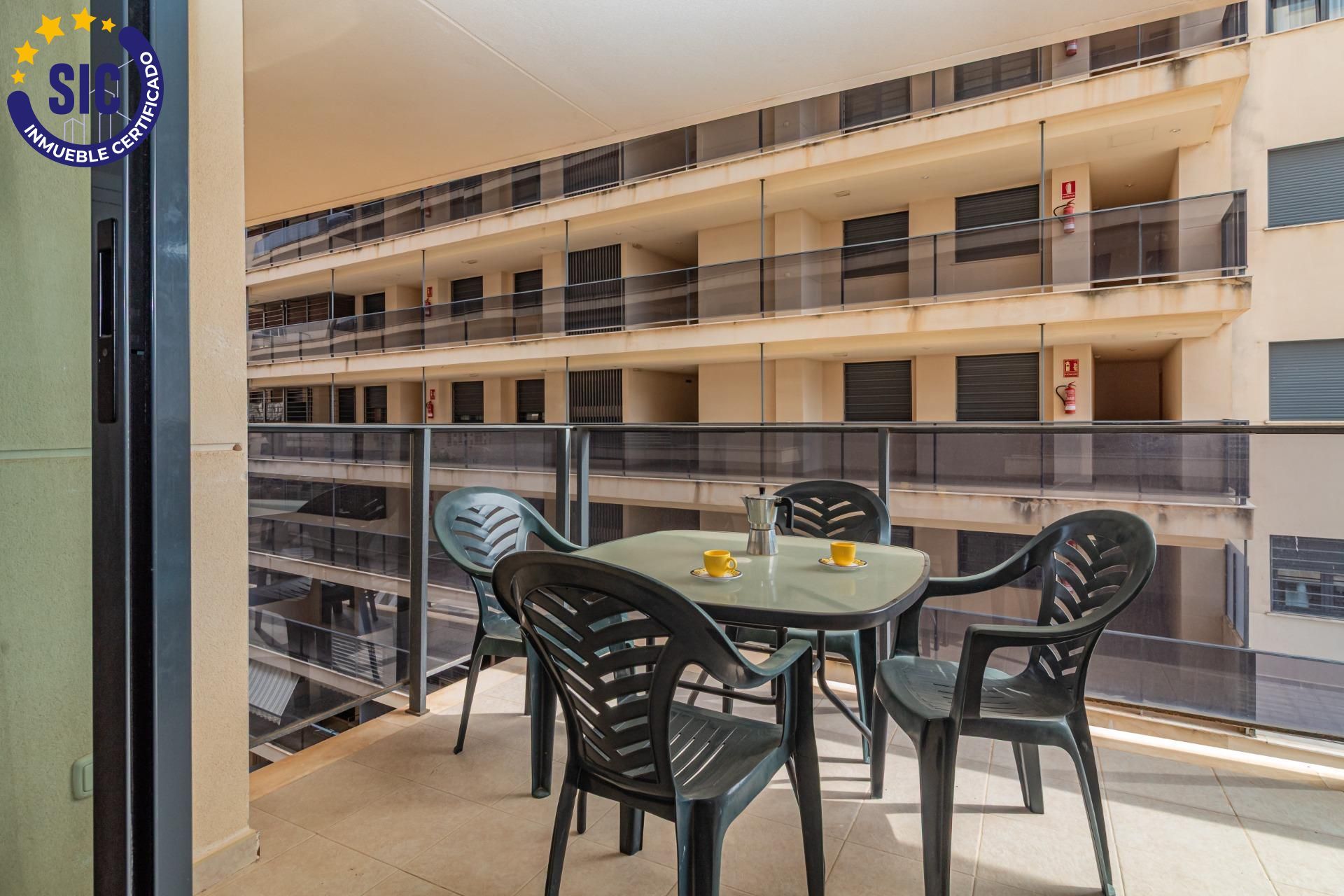 Terrassa de Apartament en venda en Oropesa del Mar / Orpesa amb Calefacció, Terrassa i Piscina comunitària