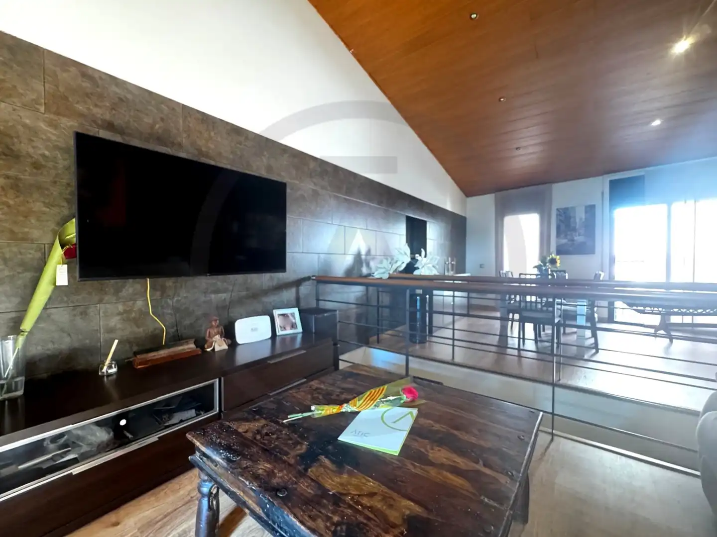 Wohnzimmer von Wohnung zum Verkauf in Matadepera mit Heizung, Parkett und Terrasse