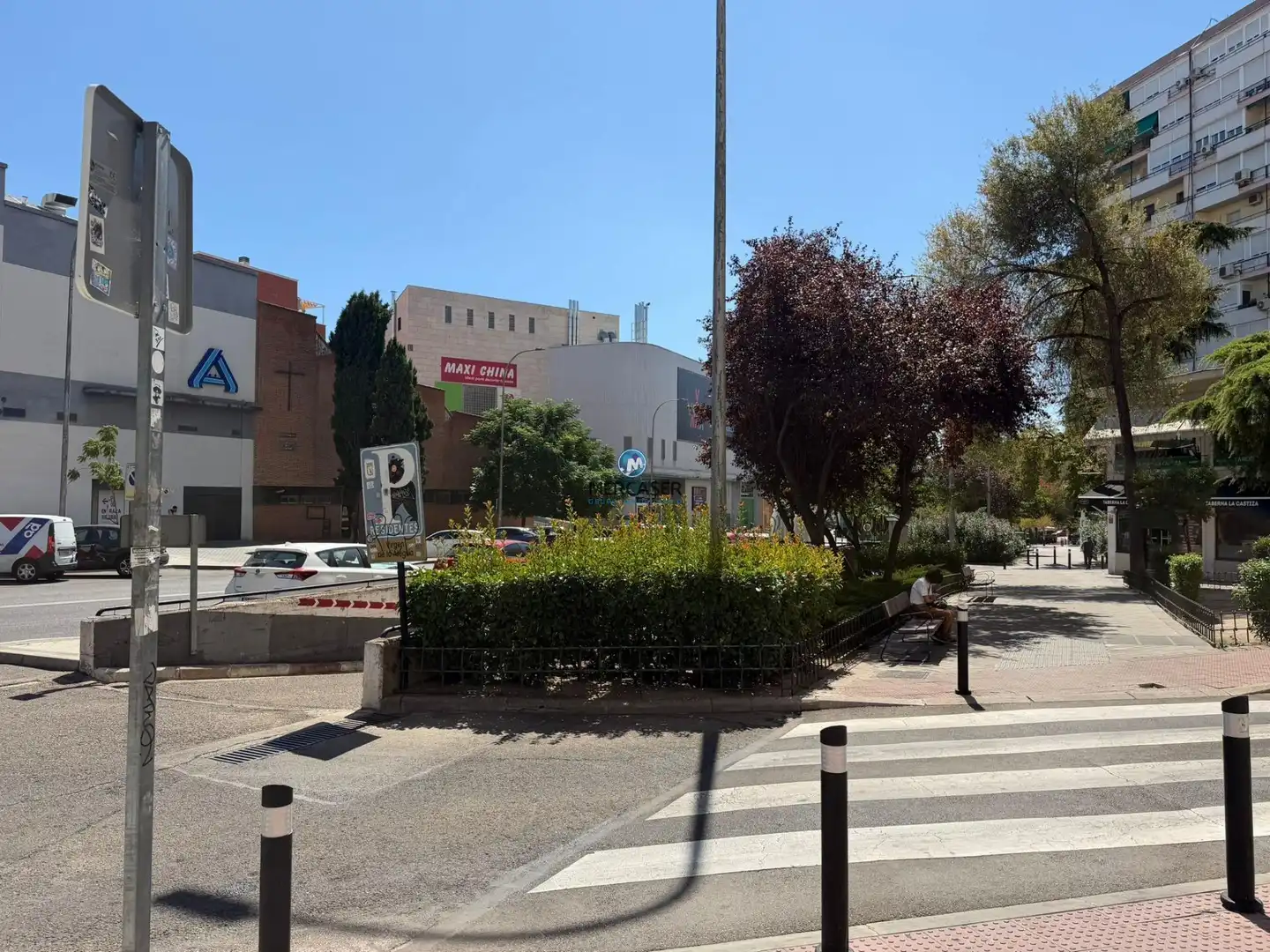 Vista exterior de Local de lloguer en Madrid