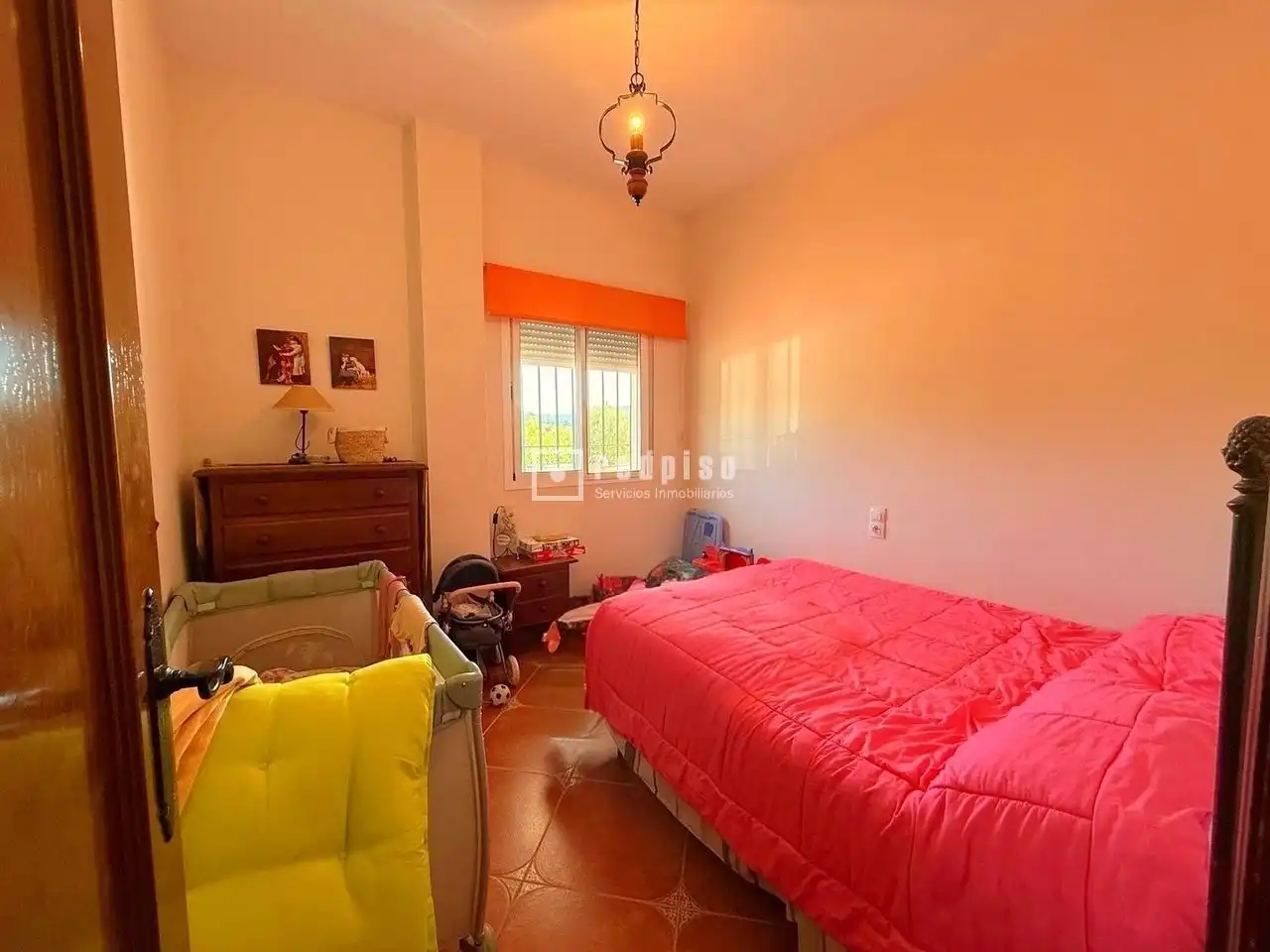 Schlafzimmer von Haus oder Chalet zur Miete in Almogía mit Heizung, Privatgarten und Terrasse