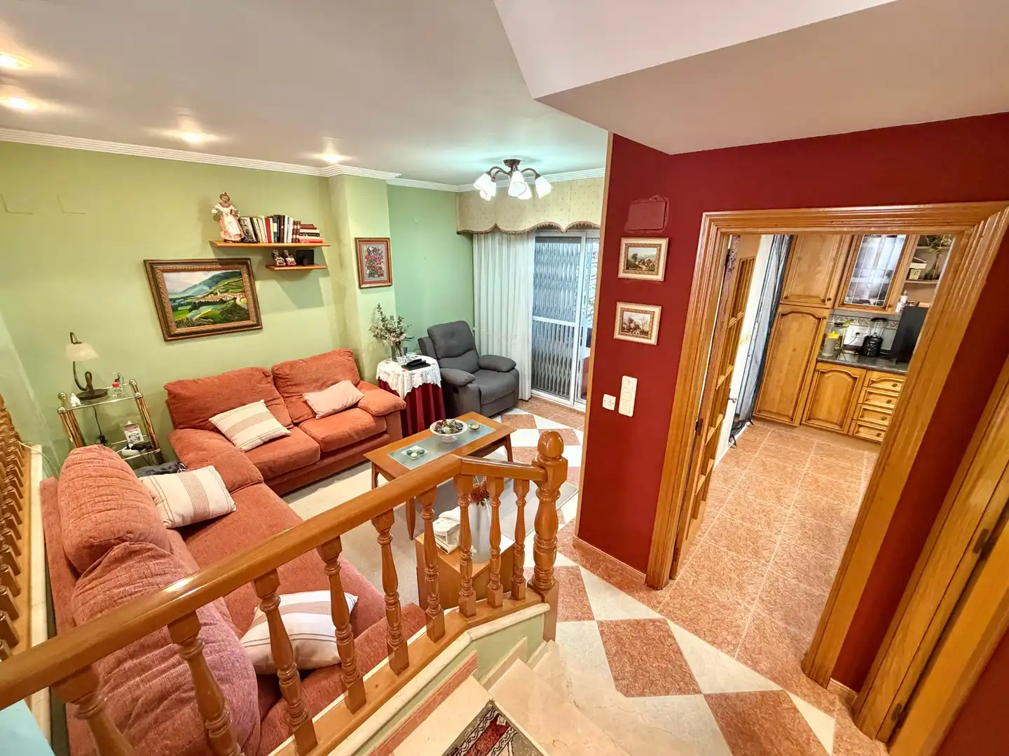 Living room of Houses for sale in Torrent  with Air Conditioner, Heating and Private garden