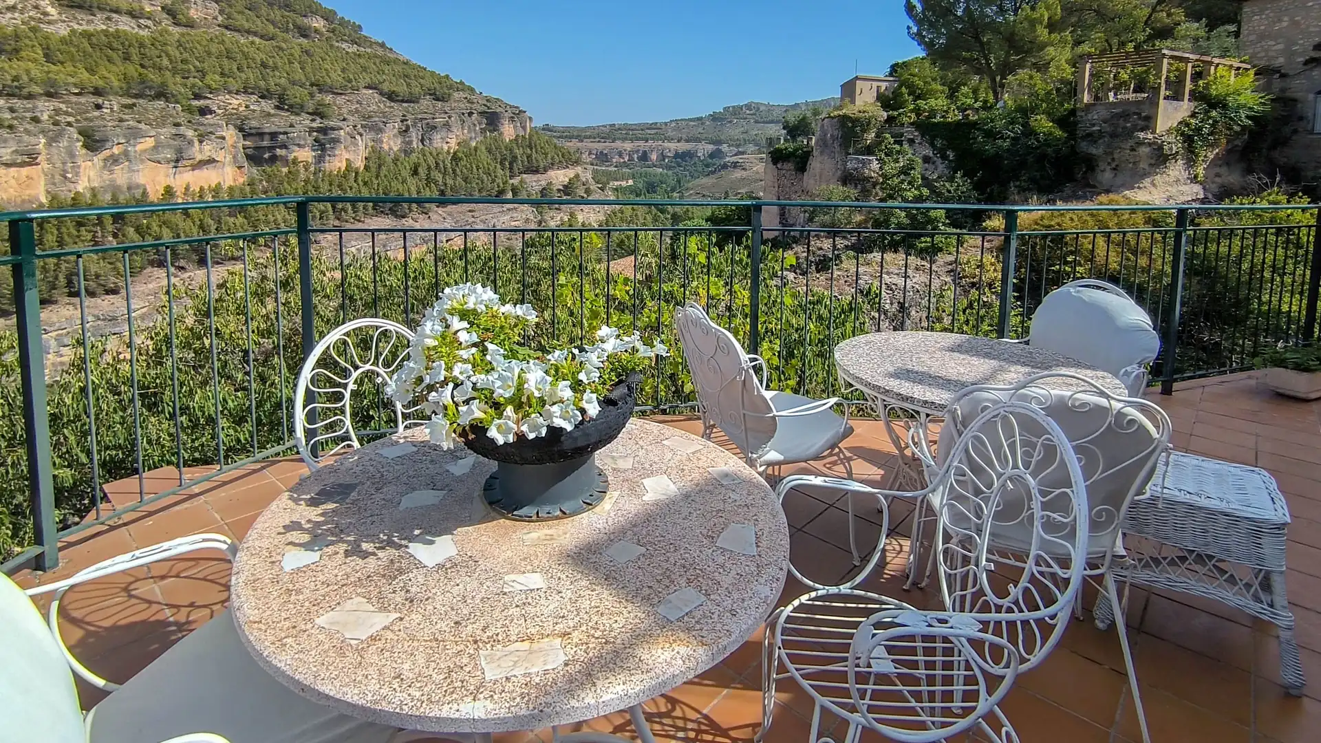 Terraza de Casa o chalet en venta en Cuenca con Aire acondicionado, Calefacción y Jardín privado