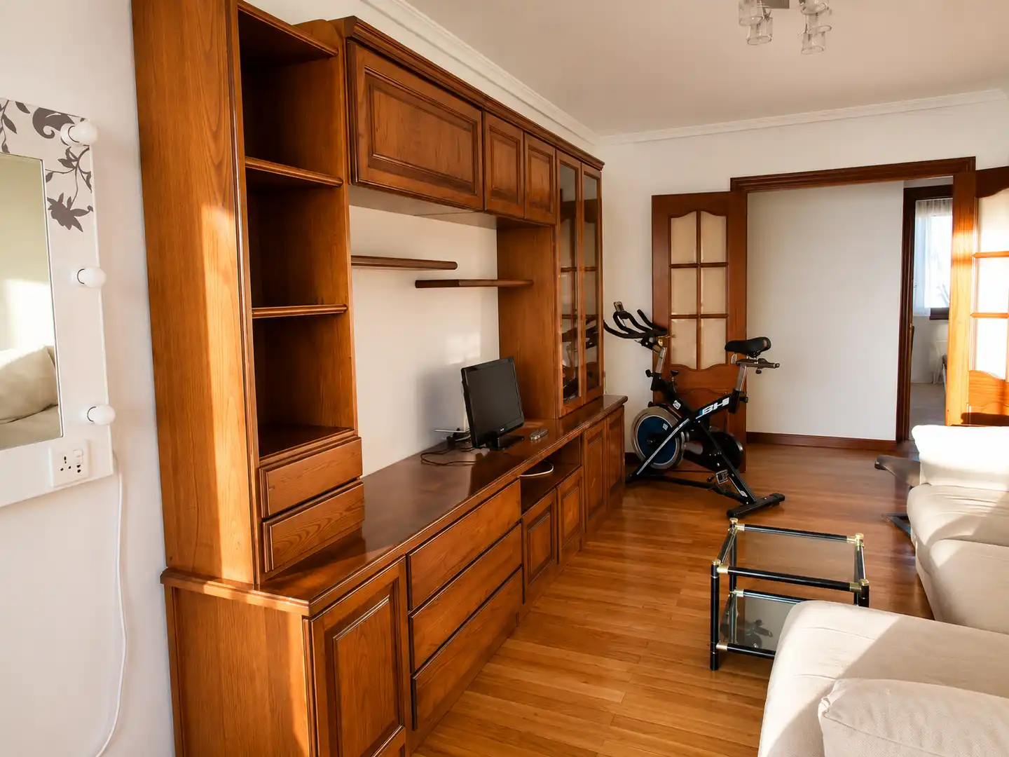 Sala de estar de Piso de alquiler en Suances con Calefacción, Terraza y Amueblado