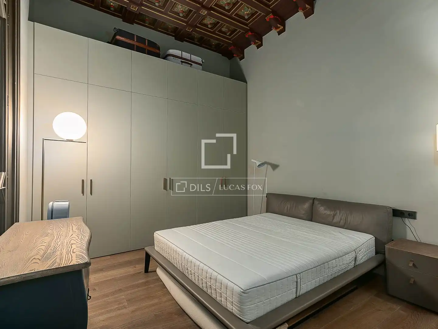 Schlafzimmer von Wohnung zum Verkauf in Barcelona mit Klimaanlage, Heizung und Möbliert