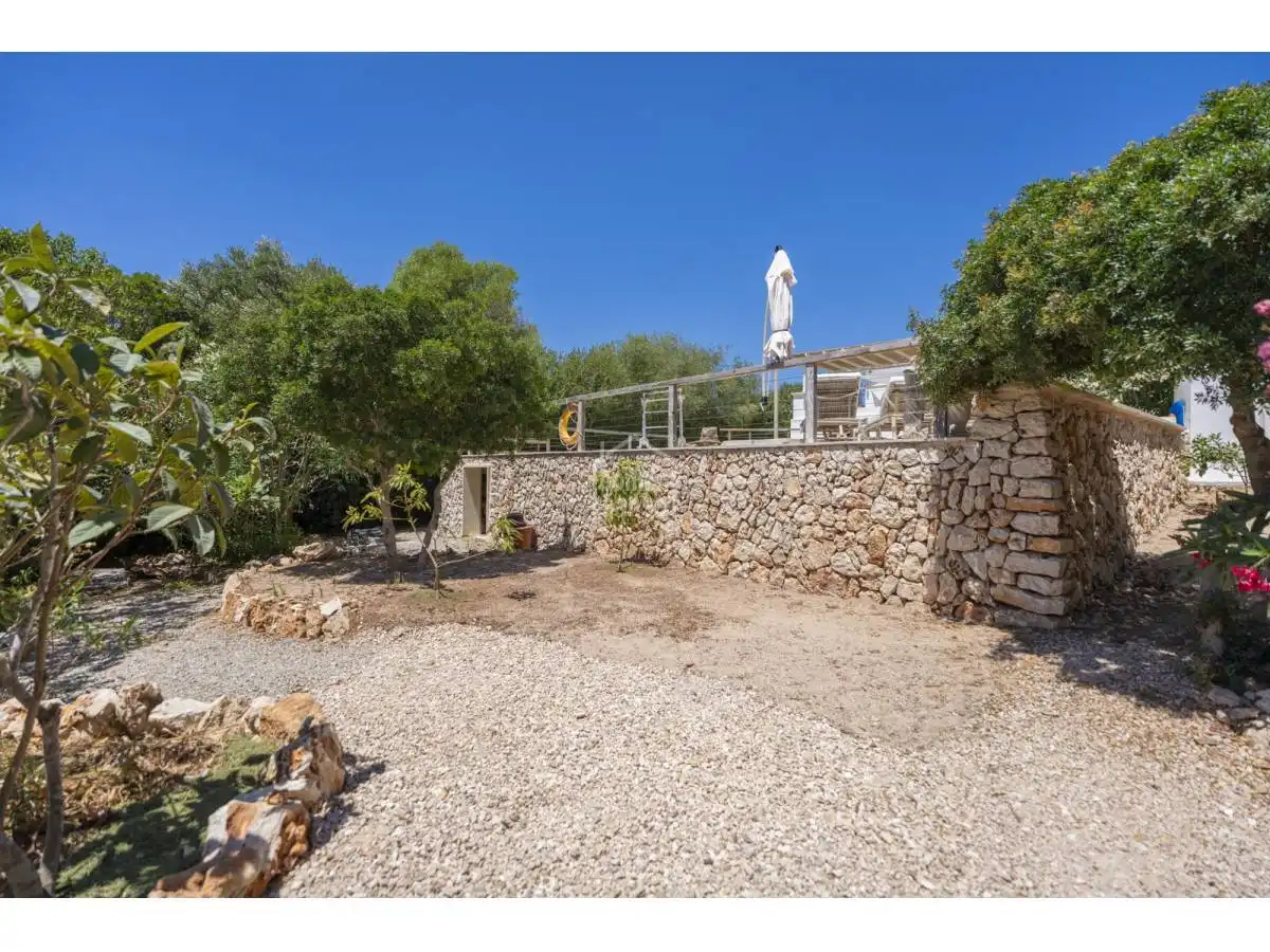 Jardín de Casa o chalet en venta en Sant Lluís con Jardín privado, Terraza y Piscina