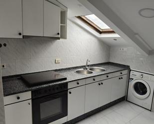 Kitchen of Attic to rent in Ourense Capital   with Heating, Terrace and Storage room