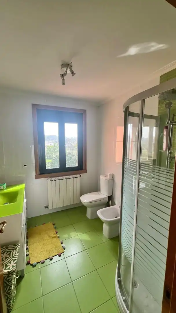 Baño de Casa o chalet en venta en Oleiros con Jardín privado y Amueblado