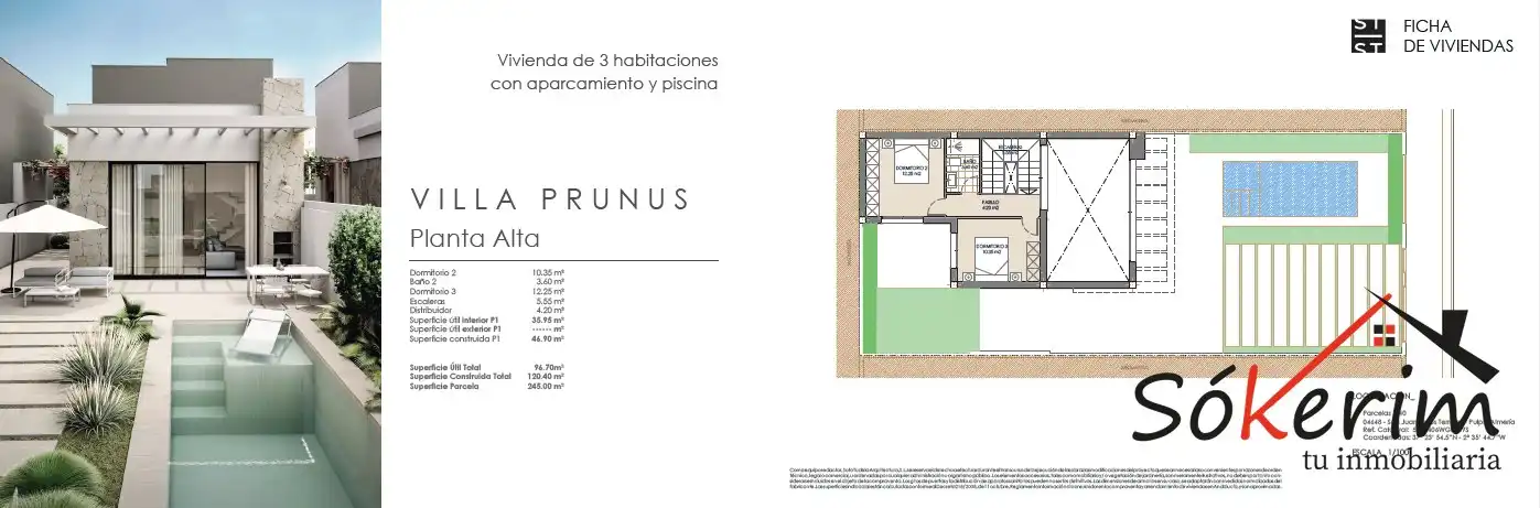 Haus mit Pool zum Verkauf in San Juan de los Terreros, imagen 34