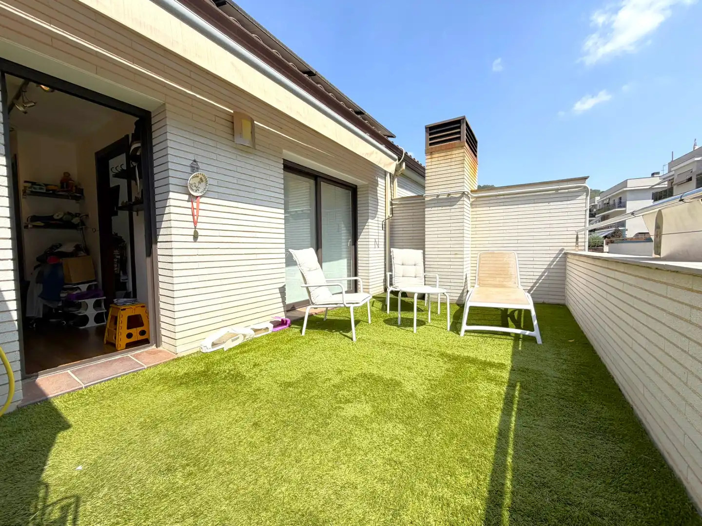 Terraza de Casa adosada en venta en Dosrius con Aire acondicionado, Calefacción y Jardín privado