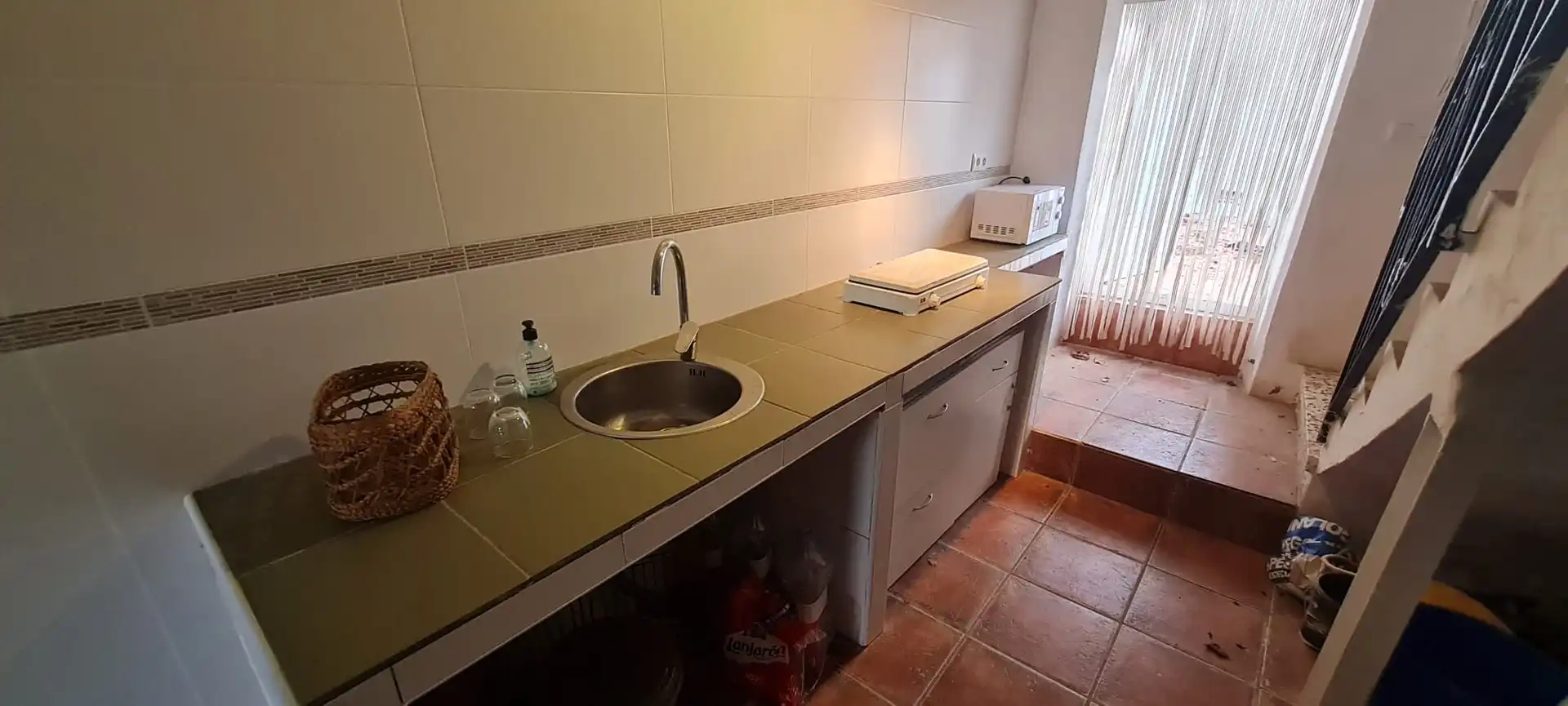Cuina de Casa o xalet en venda en Cúllar amb Aire condicionat, Jardí privat i Terrassa