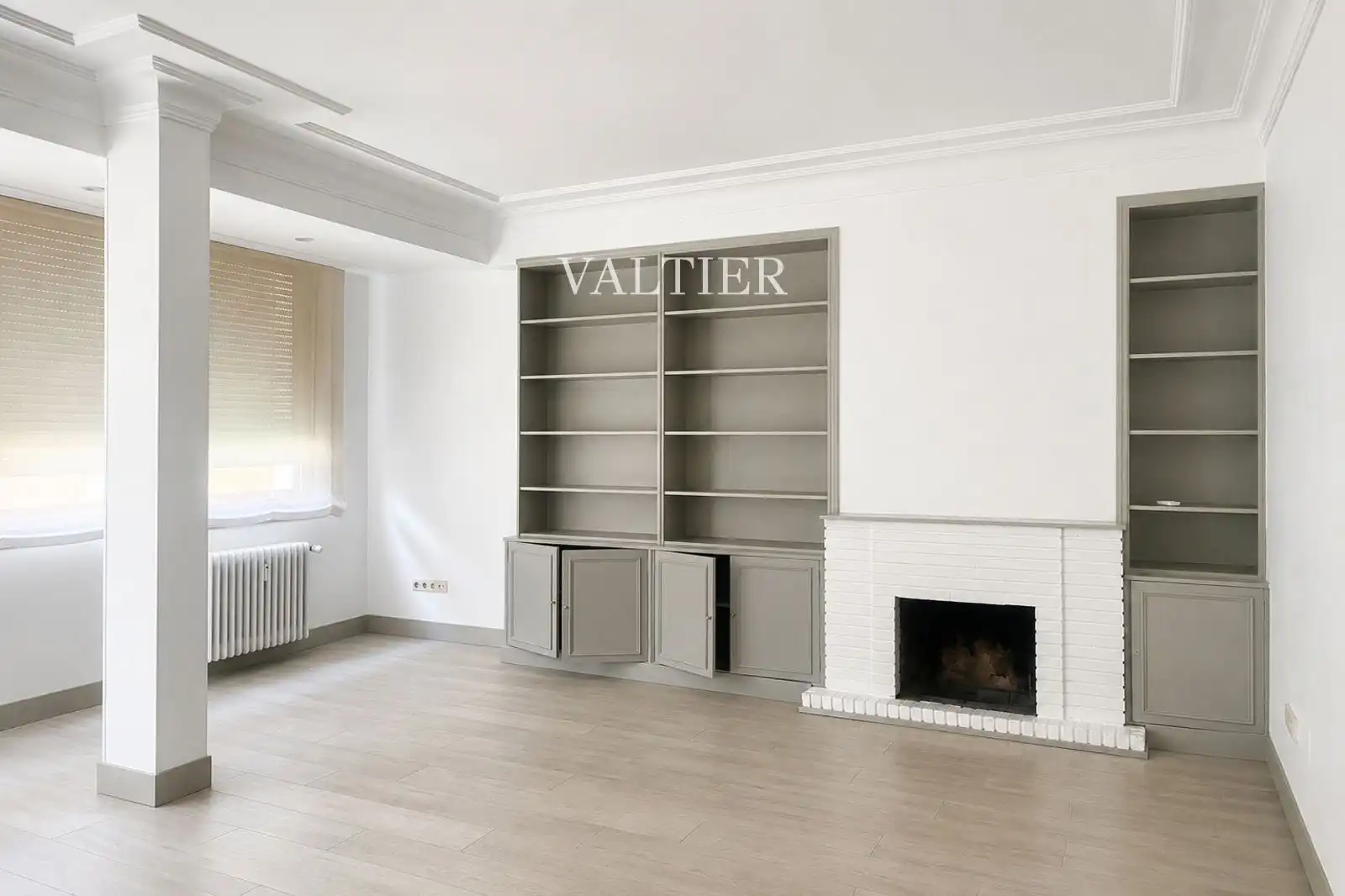 Living room of Flat for rent in Madrid  with Air Conditioner