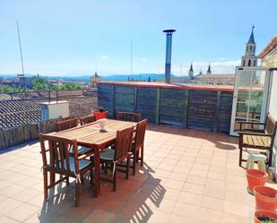 Terrassa de Dúplex de lloguer en Vilafranca del Penedès amb Calefacció, Terrassa i Traster