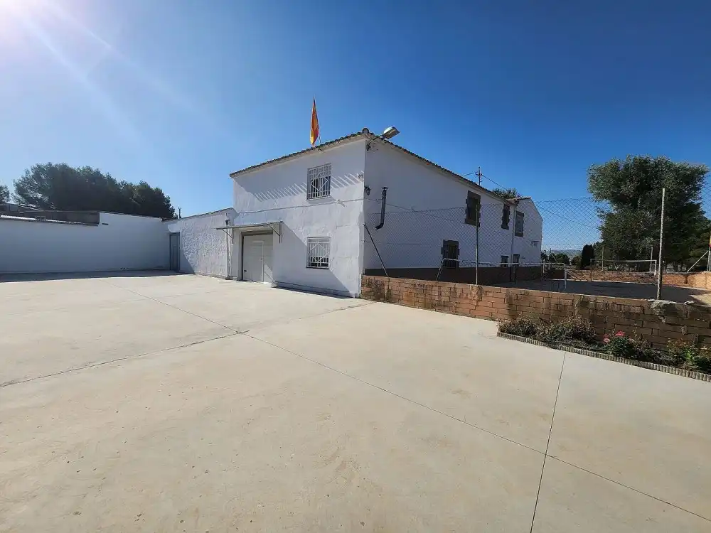 Exterior view of Houses for sale in Villena  with Furnished