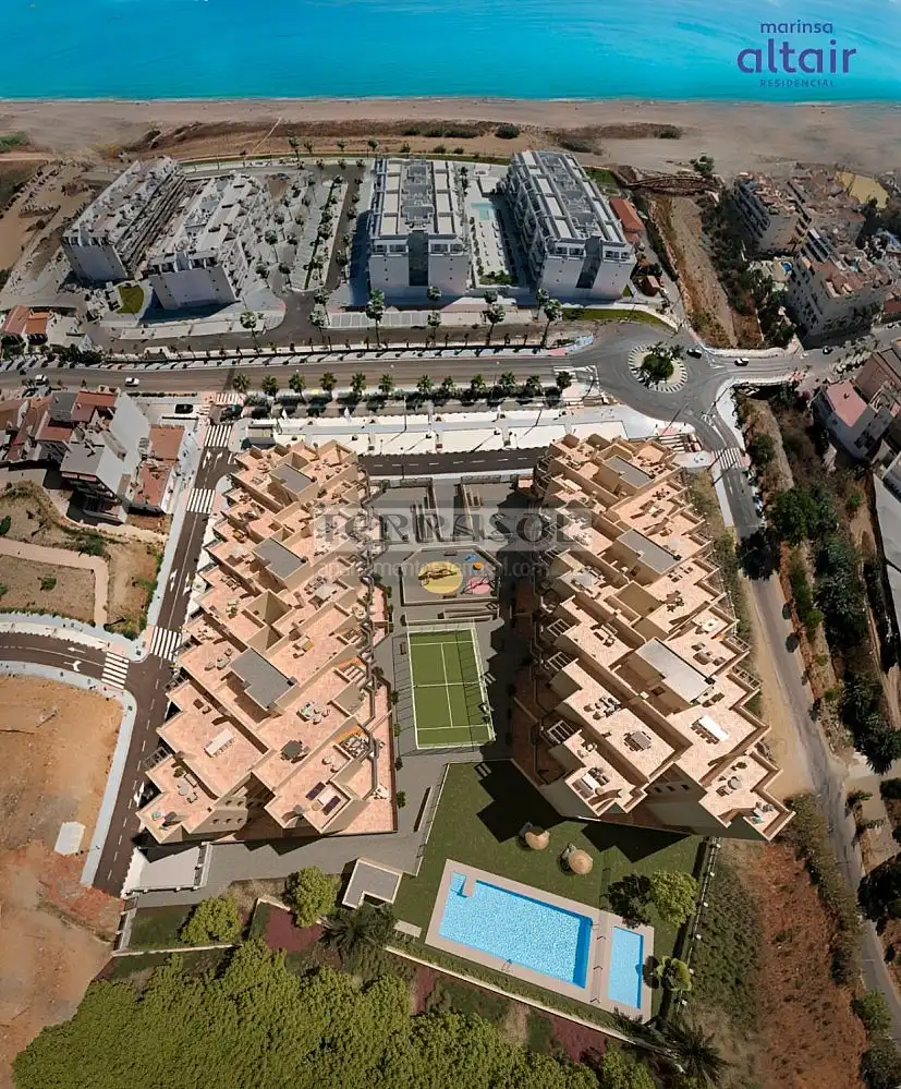 Exterior view of Flat for sale in Torrox  with Air Conditioner, Heating and Private garden