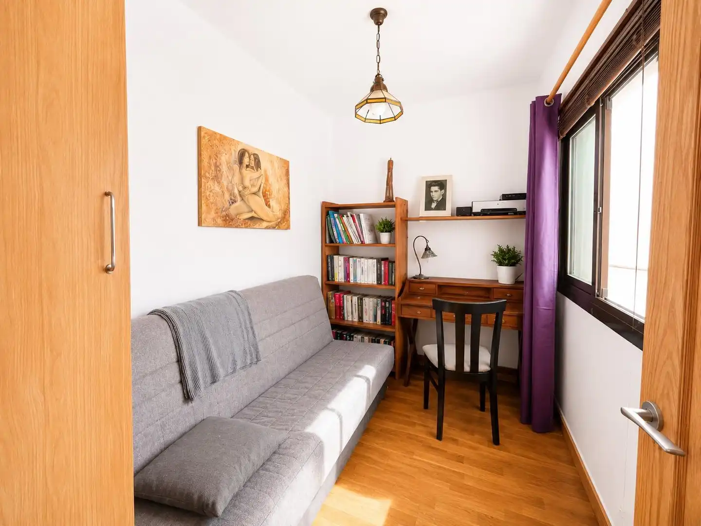 Sala d'estar de Pis en venda en  Palma de Mallorca amb Aire condicionat, Calefacció i Moblat