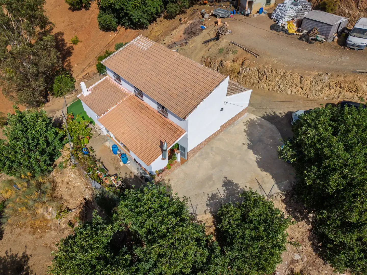 Vista exterior de Finca rústica en venda en Álora, Málaga