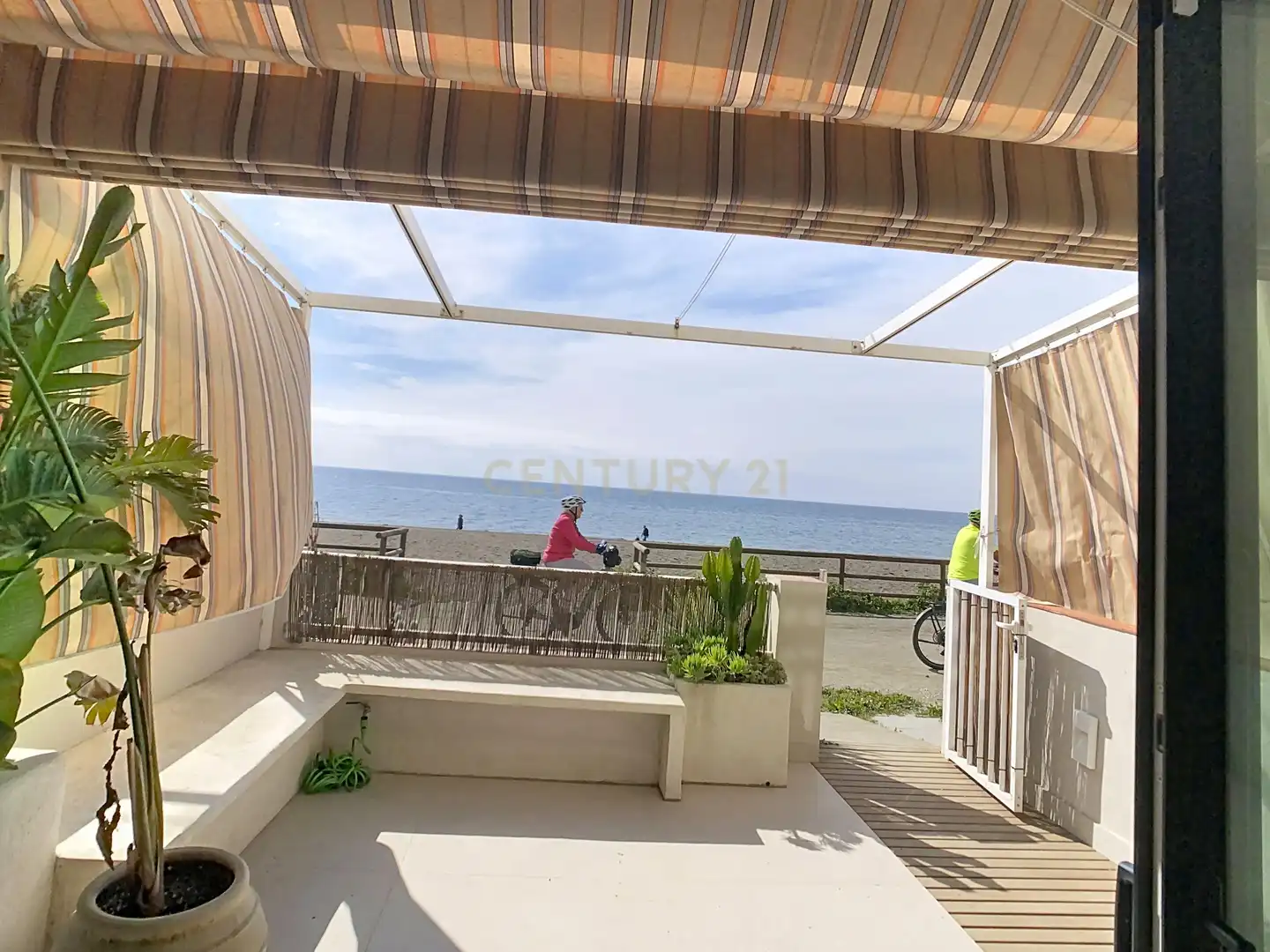 Terraza de Piso de alquiler en Rincón de la Victoria con Aire acondicionado y TV