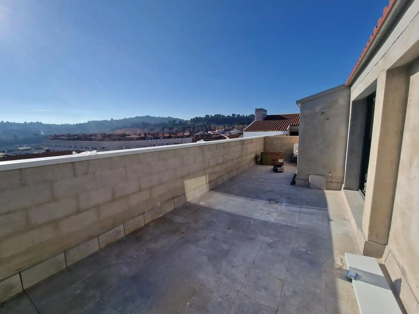 Terrasse von Dachboden zum Verkauf in Terrassa mit Heizung, Terrasse und Ofen