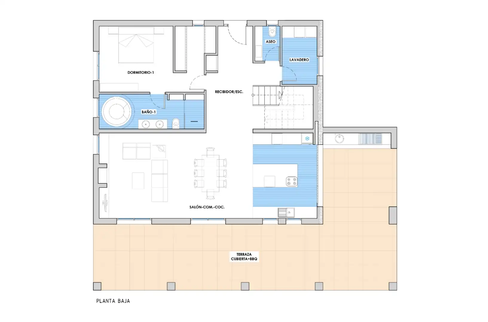 Chalet con terraza en venta en Benissa pueblo, imagen 9