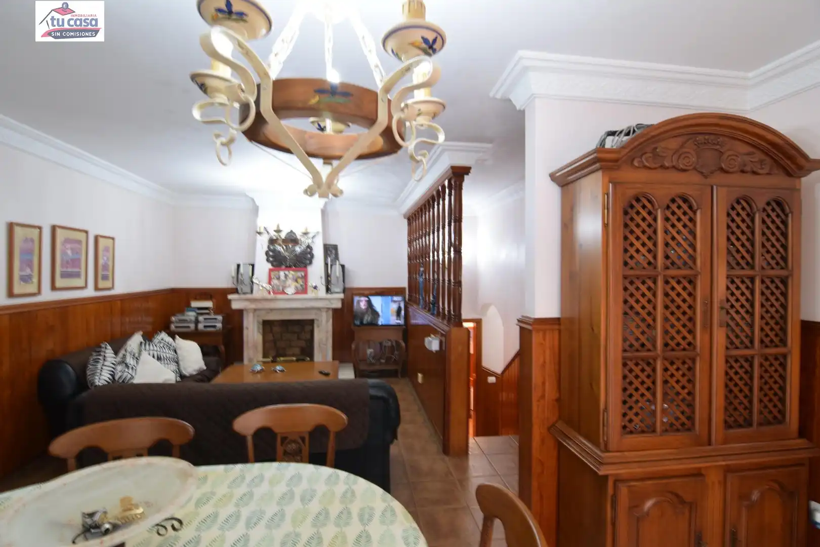 Living room of Houses for sale in Santa María de Guía de Gran Canaria  with Air Conditioner, Heating and Private garden
