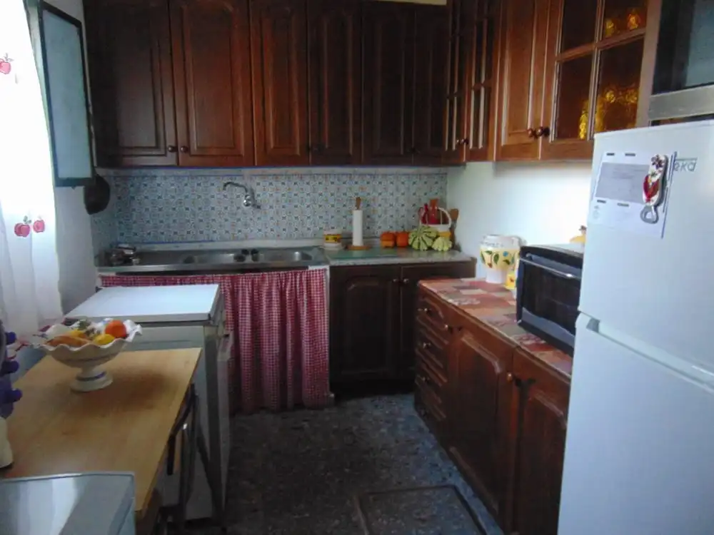 Cocina de Finca rústica en venta en Lora del Río con Aire acondicionado, Calefacción y Terraza