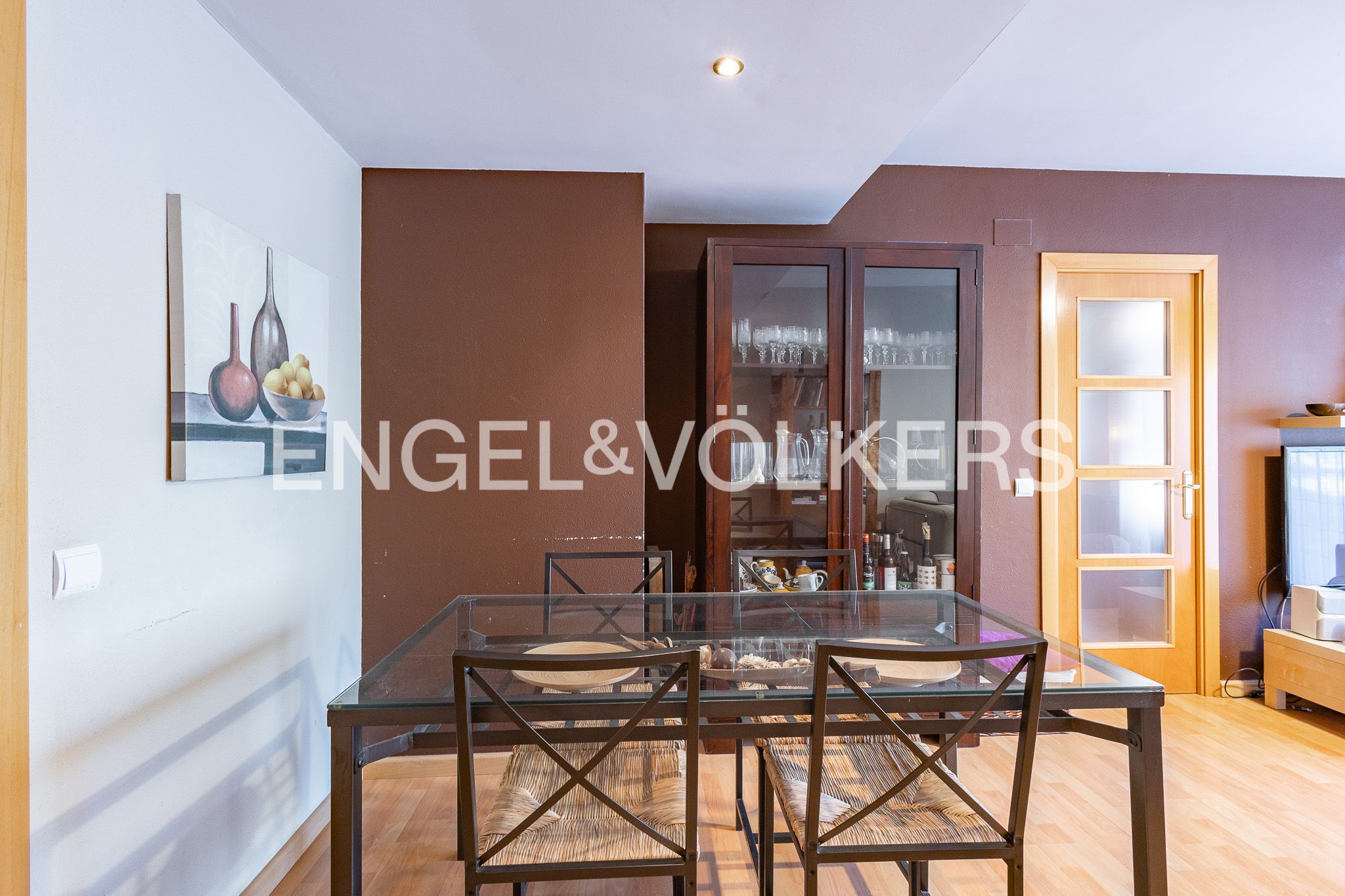Dining room of Flat for sale in Castelldefels  with Air Conditioner, Heating and Parquet flooring