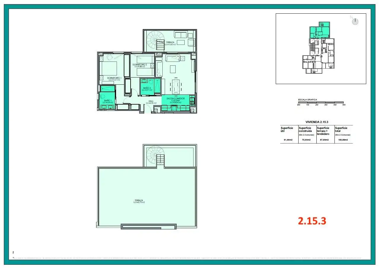 Penthouse with pool for sale in Marisol Park - Ortembach - Los Almendros, imagen 51