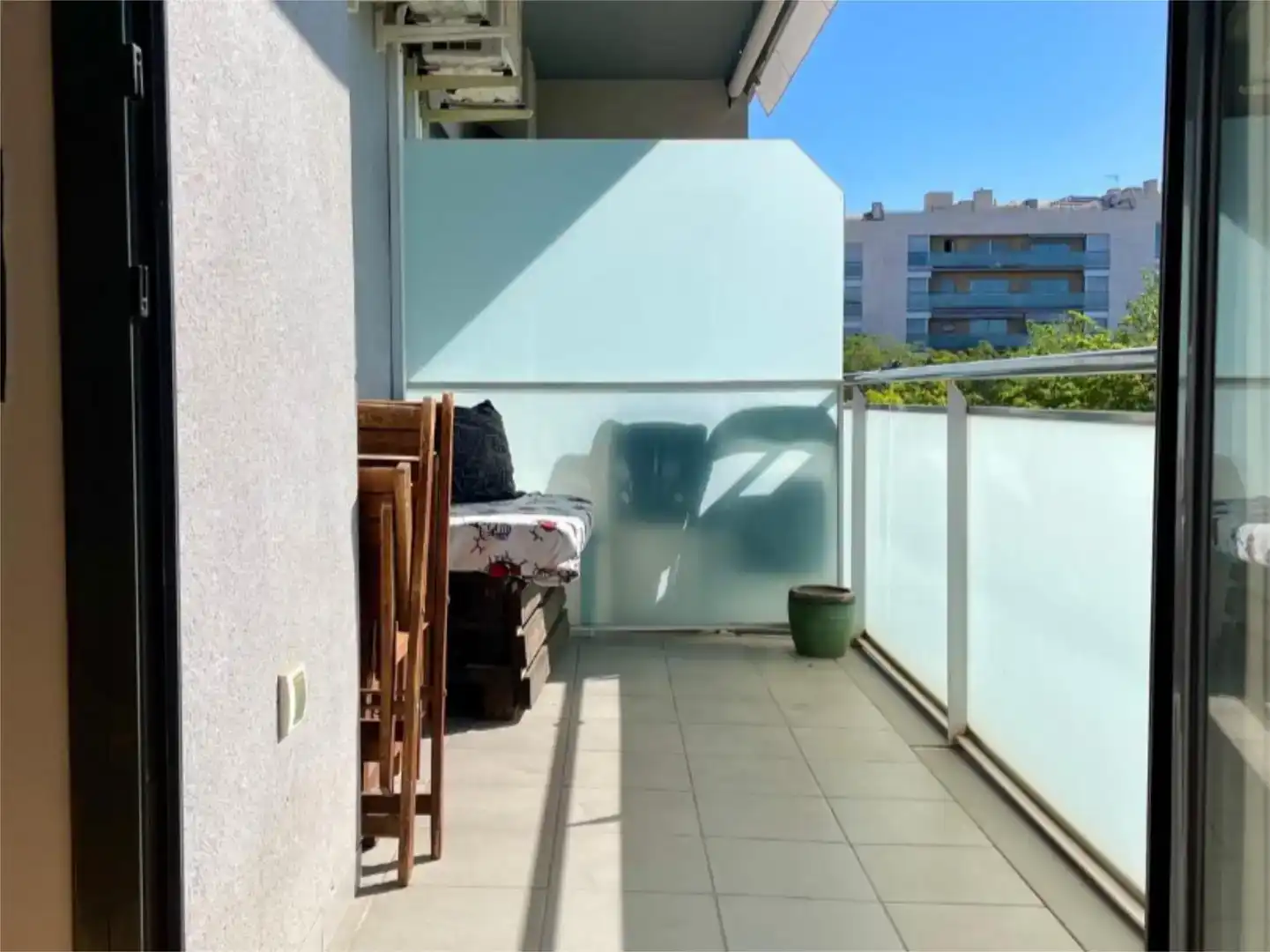 Terraza de Piso en venta en Lleida con Aire acondicionado, Jardín privado y Parquet