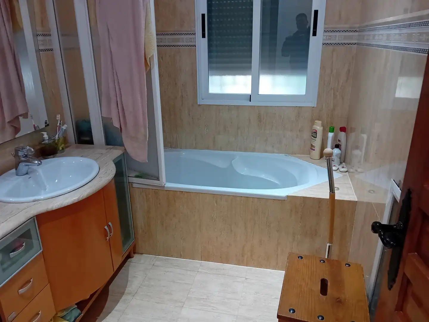 Bathroom of Houses for sale in Ciudad Real  with Air Conditioner, Heating and Private garden