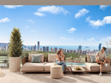 Penthouse mit Pool zum Verkauf in Plaça Plan Esp Terra Mitica