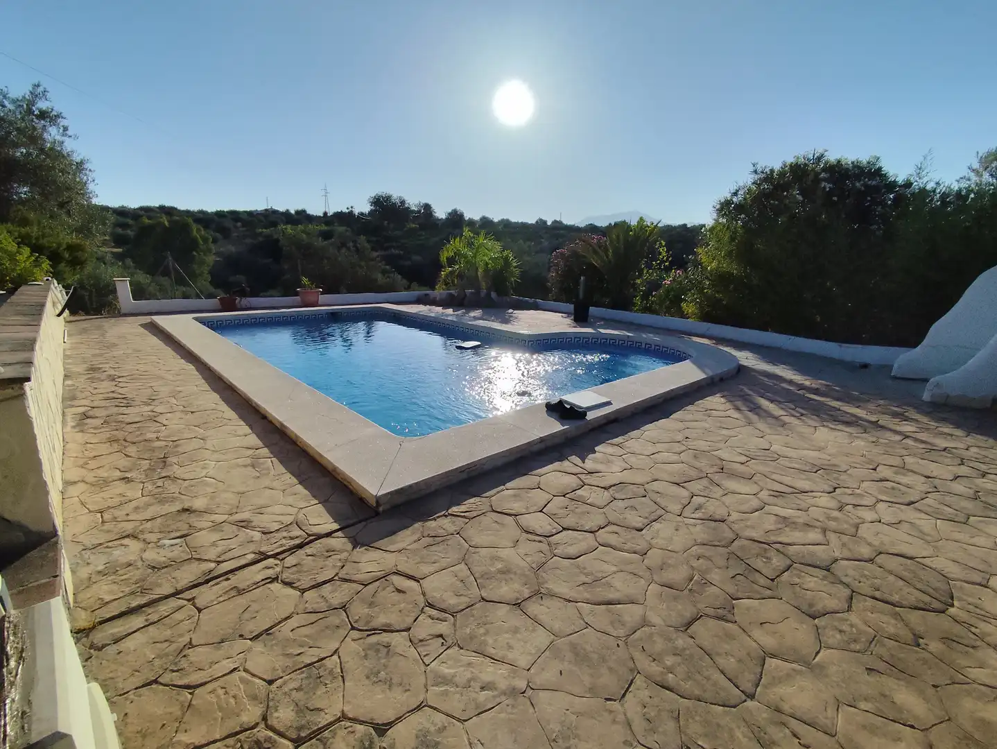 Piscina de Finca rústica en venda en Coín amb Aire condicionat, Jardí privat i Terrassa