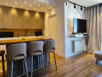 Kitchen of Flat for sale in  Madrid Capital  with Air Conditioner