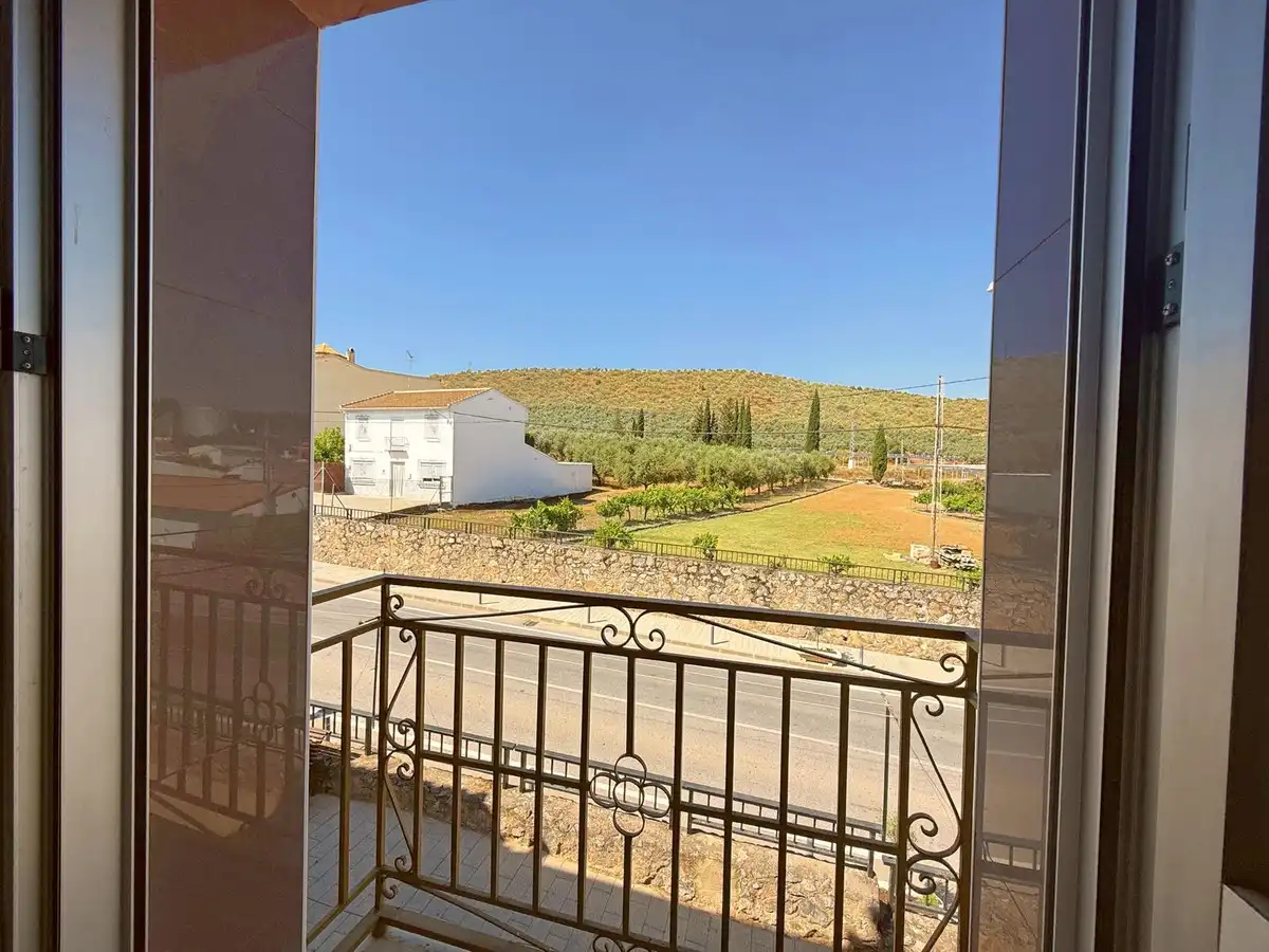 Vista exterior de Casa adosada en venta en Benamejí con Jardín privado, Terraza y Trastero