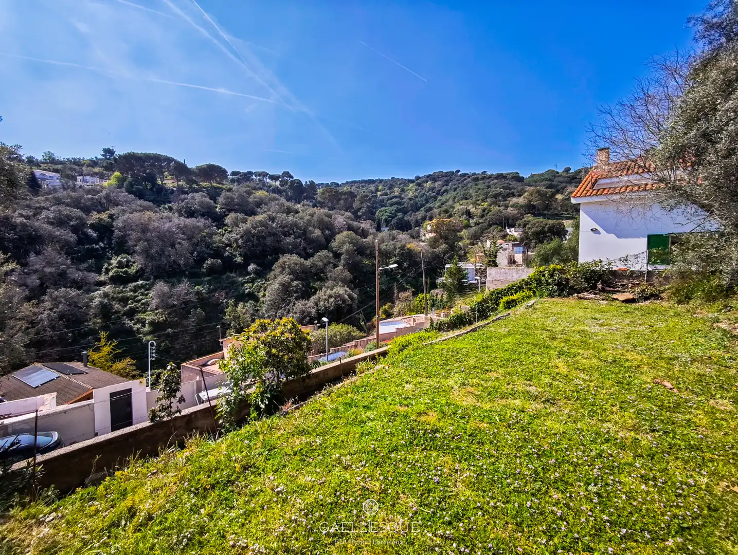 Vista exterior de Casa o chalet en venta en Barcelona con Calefacción, Jardín privado y Terraza