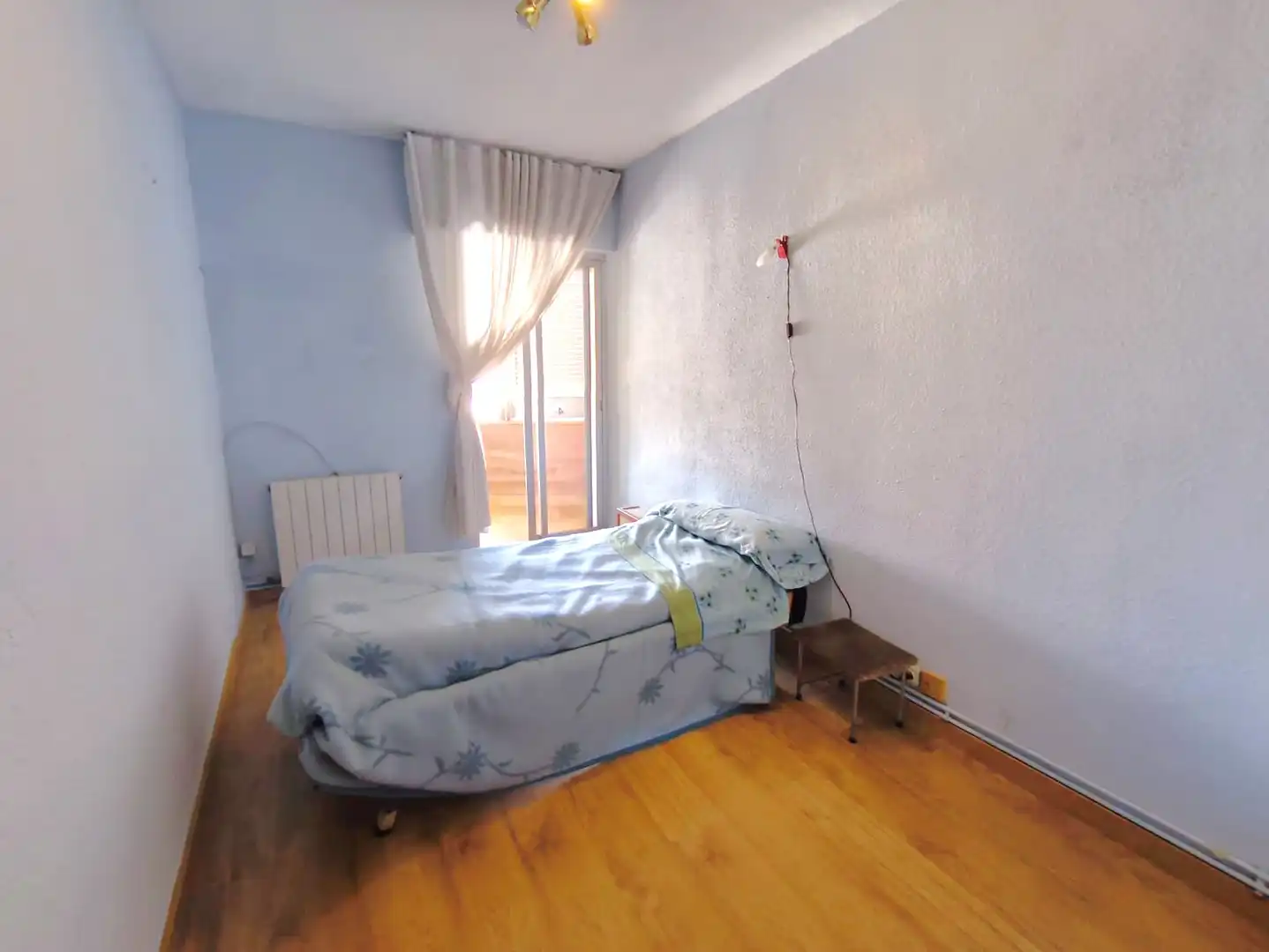 Bedroom of Flat for sale in Móstoles  with Heating, Parquet flooring and Terrace
