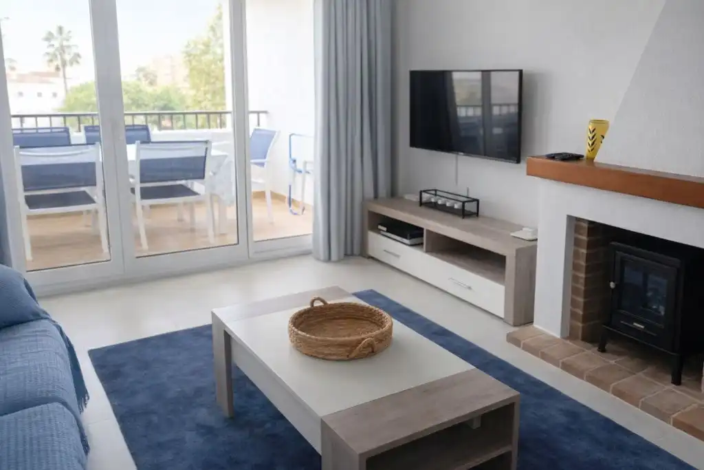 Living room of Apartments for sale in El Campello  with Air Conditioner, Balcony and Community pool