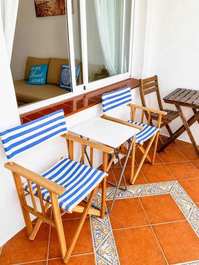 Terraza de Apartamento en venta en Sotogrande con Aire acondicionado, Terraza y Amueblado