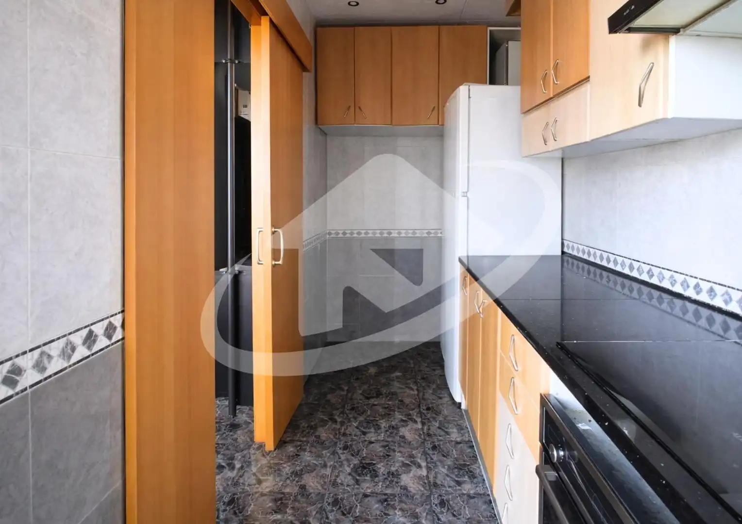 Kitchen of Flat for sale in Sabadell  with Balcony